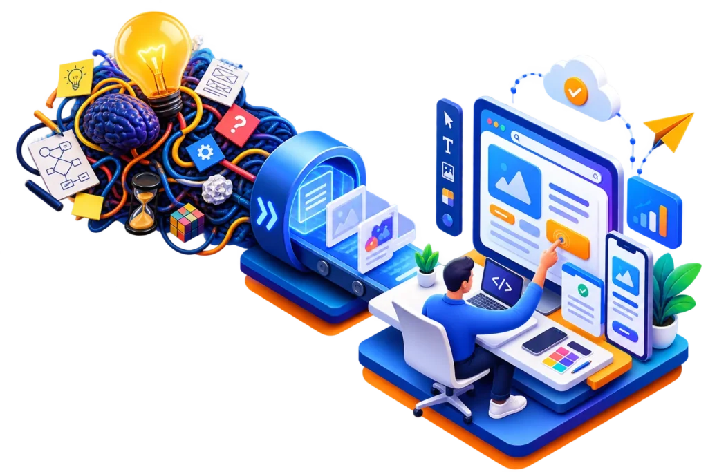 Turn Complex Ideas Interface